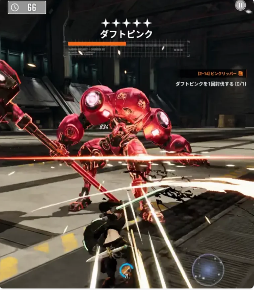 ラストハンターK：ソウルのプレイ画面