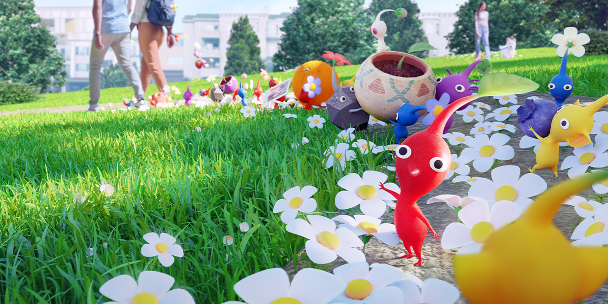 Pikmin Bloomの基本画面