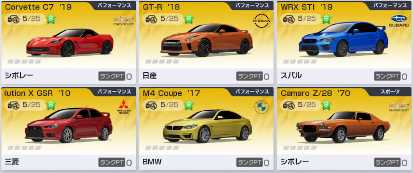 レーシングマスターのグラフィック