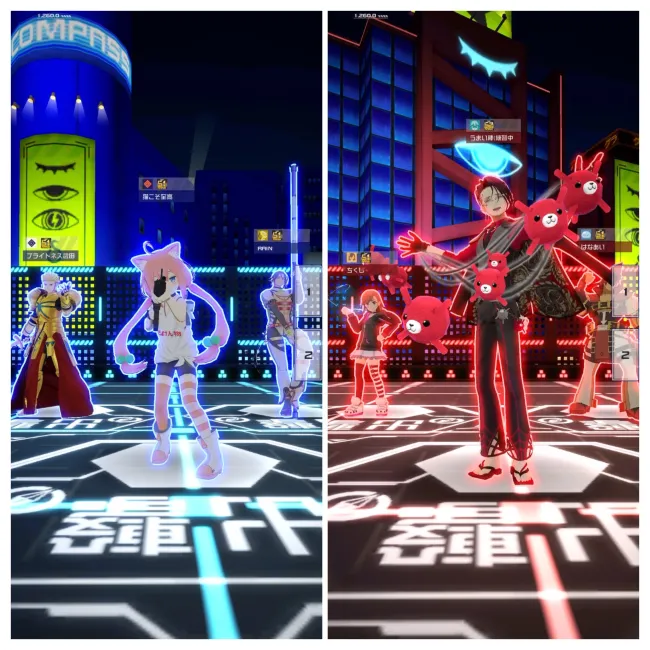 #コンパスのバトル画面