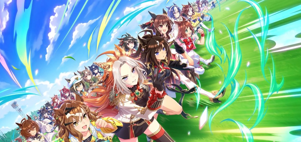 ウマ娘 プリティーダービーのレースシーン