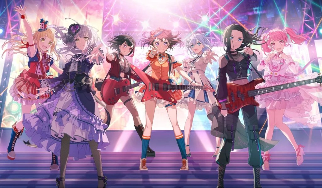 ライブ会場でのバンドメンバーの様子