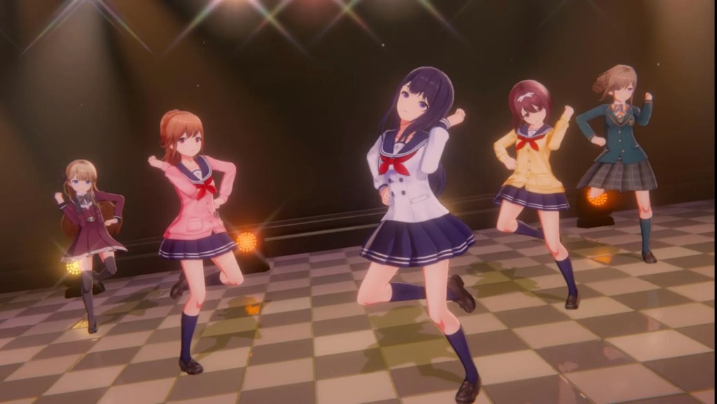 スコアアタック中のライブ画面
