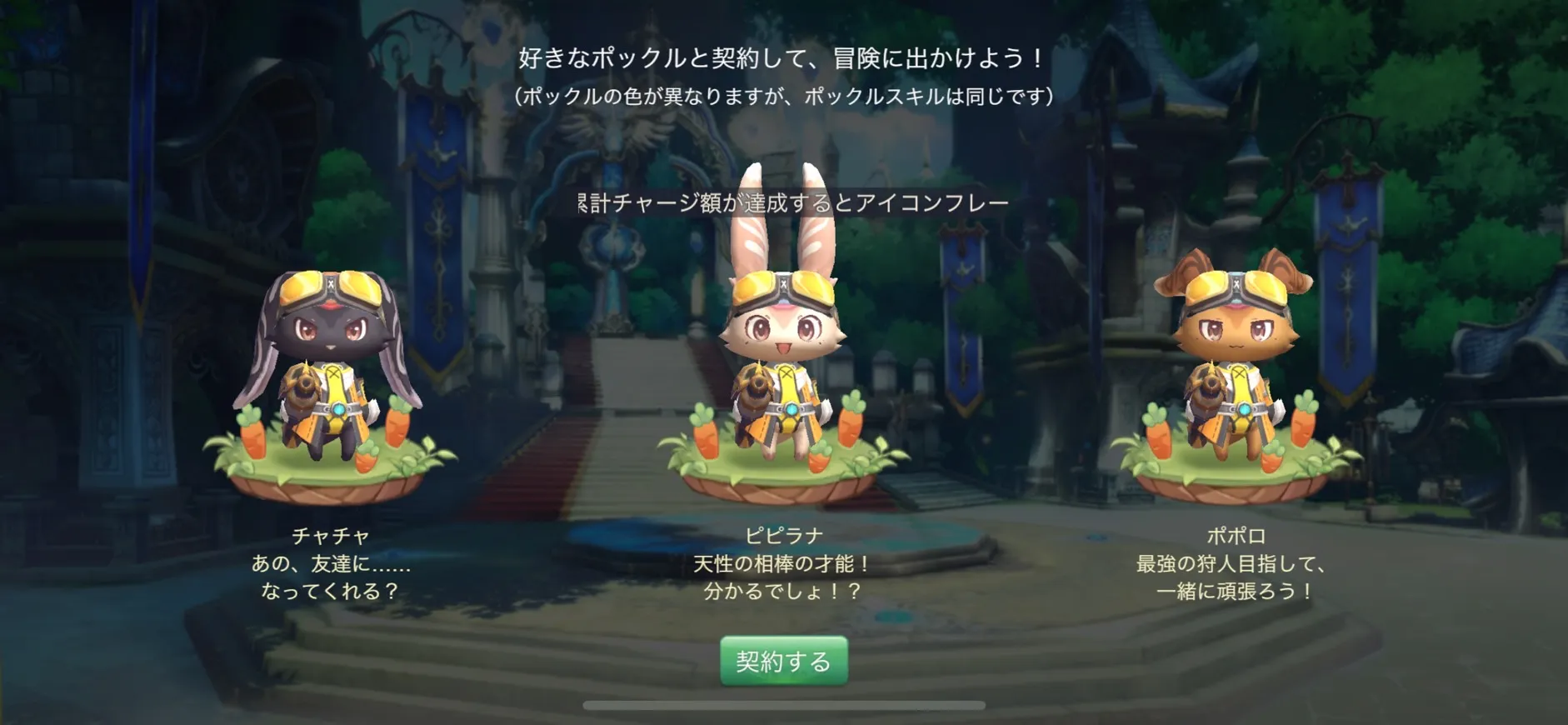 謎の生き物ポックル