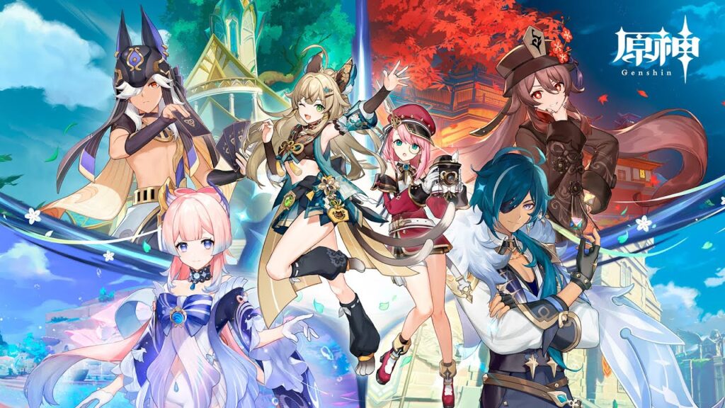原神の魅力的なキャラクターたち