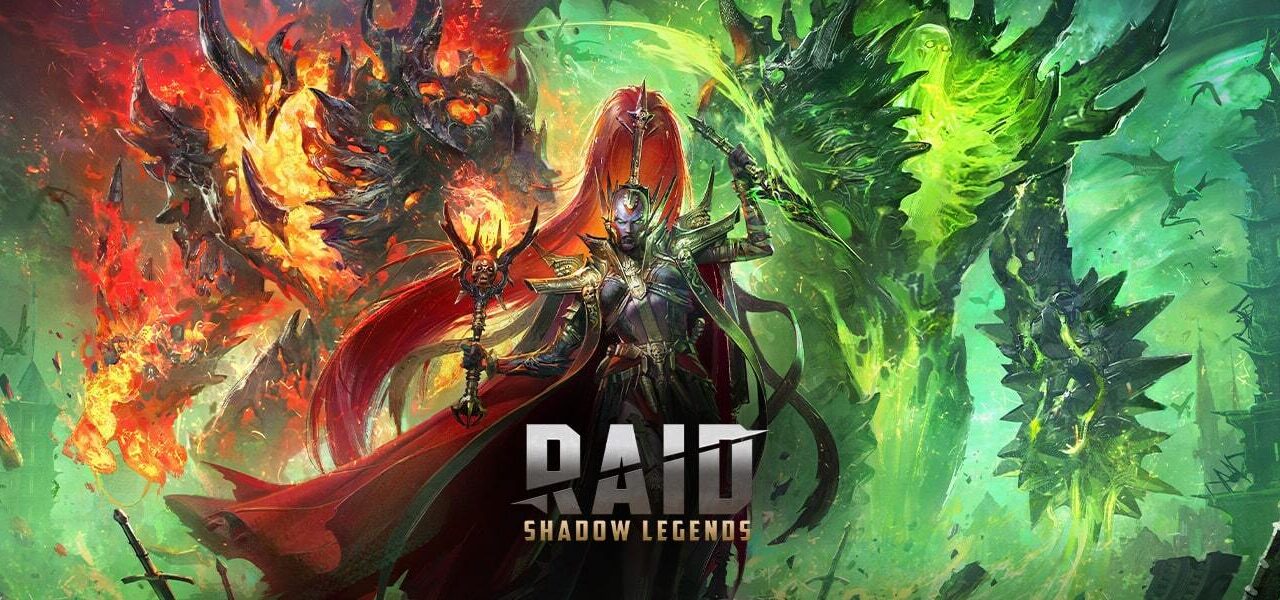 RAID: Shadow Legendsのプレイ画面