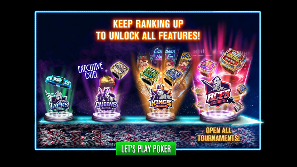 WSOPのゲーム画面